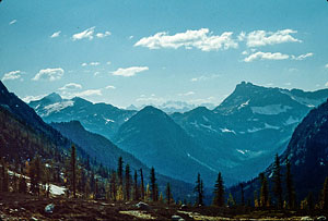 West from Rock Pass