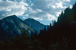 Almost down Brush Creek to Methow River