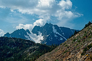 Grasshopper Pass, Mt. Ballard and Azurite Peak