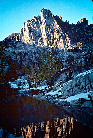 Prusik Peak and Leprechaun Lake