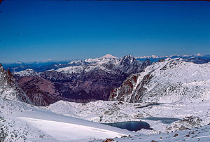 Glacier Peak from lower slopes of Little Annapurna