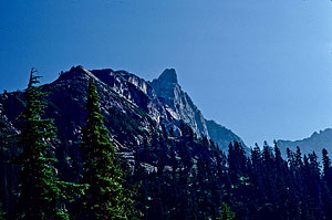 Chimney Peak, from near Dutch Miller Gap