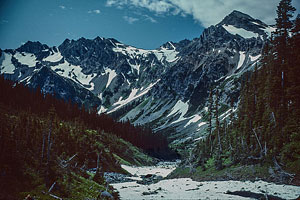 Route up to Lower Ice Lake