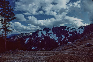 Entiat Mtns. from Lower Ice Lake