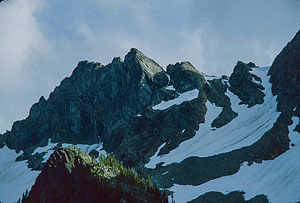 Entiat Mtns. from Lower Ice Lake