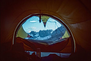 Lower Ice Lake camp