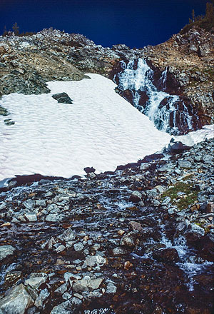 Upper Ice Lake outlet stream