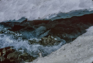 Upper Ice Lake thaw