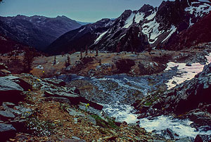 Upper Ice Lake outlet stream