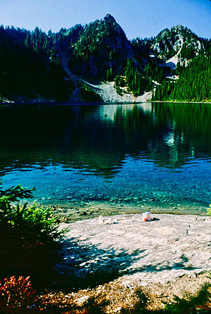 Breakfast at Marmot Lake