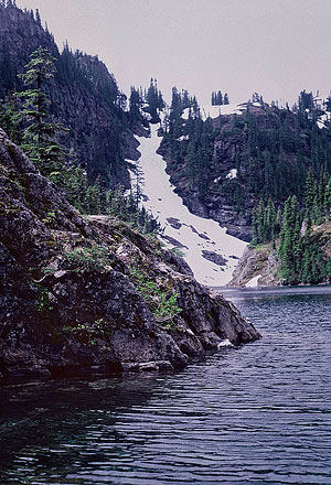 Rachel Lake shore