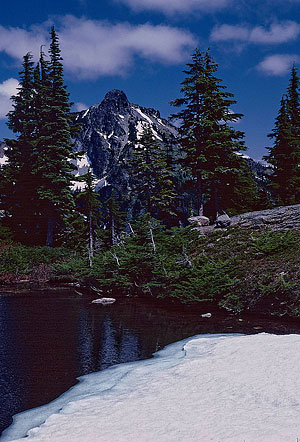 Pond on way up to Rampart Ridge