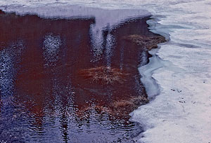 Rampart Lakes thaw