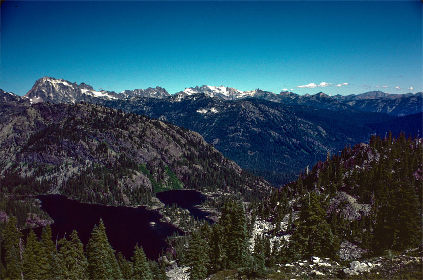 Spectacle Lake from Spectacle Point