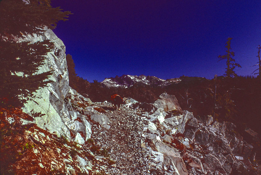 Looking at Dutch Miller Gap from PCT