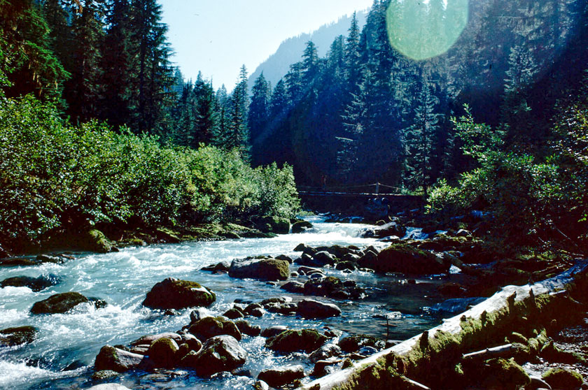 Suiattle River bridge